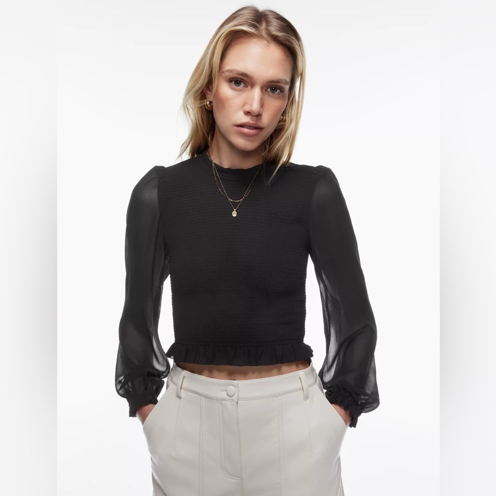 Aritzia Wilfred Tempest Blouse